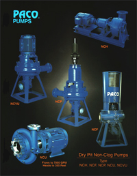 Click here to open Dry Pit Non-Clog Pumps 